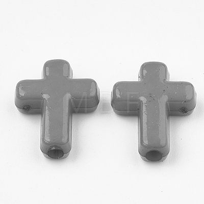 Opaque Acrylic Beads SACR-436-C35-1