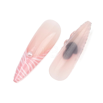 Acrylic Full Cover Press On False Nails MRMJ-P019-01B-1