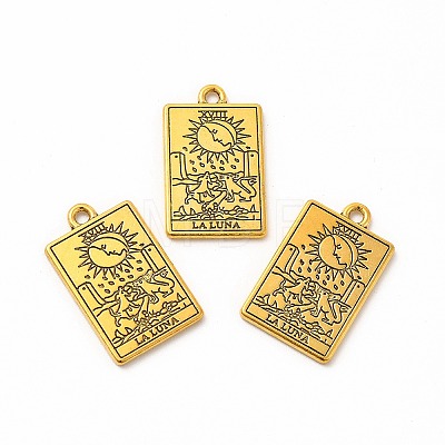 Tibetan Style Alloy Pendants PALLOY-M207-06AG-02-1