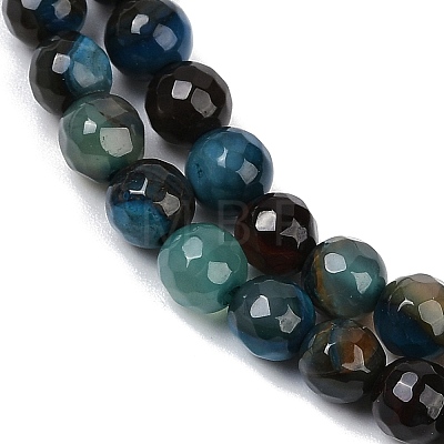 Natural Agate Beads Strands G-C082-A01-25-1