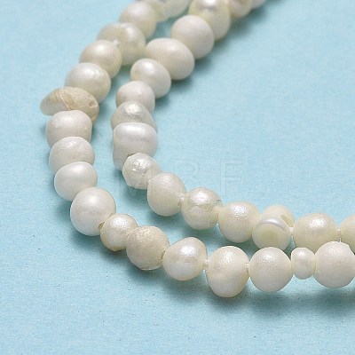 Natural Cultured Freshwater Pearl Beads Strands X-PEAR-F018-11-1