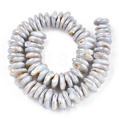 Natural Baroque Pearl Keshi Pearl Beads Strands PEAR-S018-05E-1