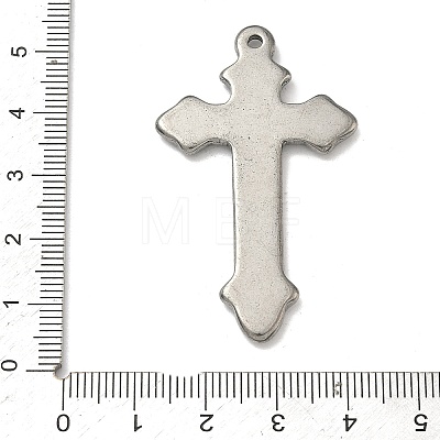 304 Stainless Steel Pendants STAS-P449-03D-P-1