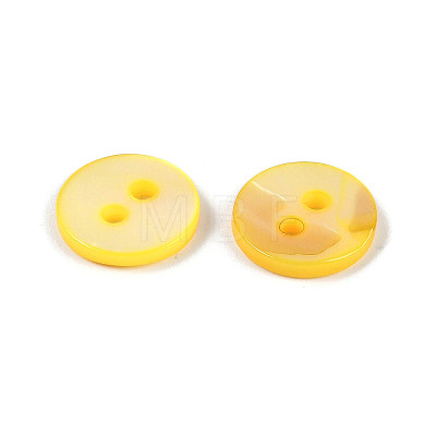 Freshwater Shell Buttons SHEL-C005-01C-10-1