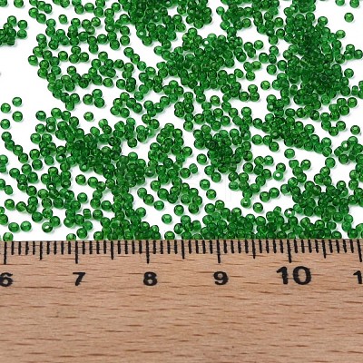 15/0 Transparent Czech Glass Seed Beads SEED-N004-004-23-1