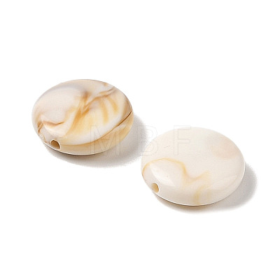 Two Tone Opaque Acrylic Beads MACR-M044-05-1