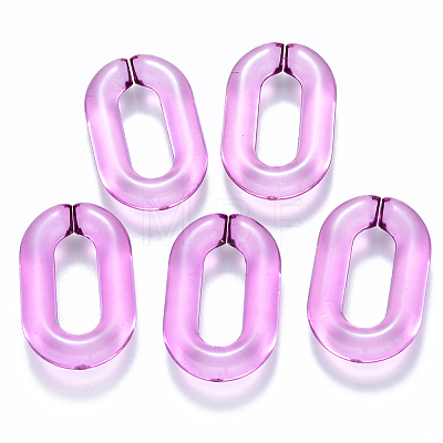 Transparent Acrylic Linking Rings OACR-S036-006A-J03-1