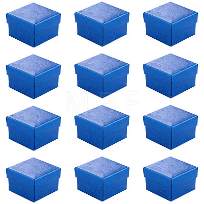 Shell Textured Paper Jewelry Ring Storage Gift Boxes CON-TAC0014-15B-1