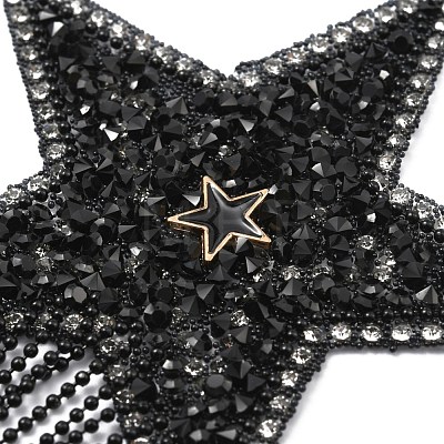 Star Resin Hotfix Rhinestone PATC-WH0001-79C-1