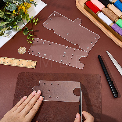 3Pcs 3 Styles Acrylic Templates TOOL-BC0003-53-1