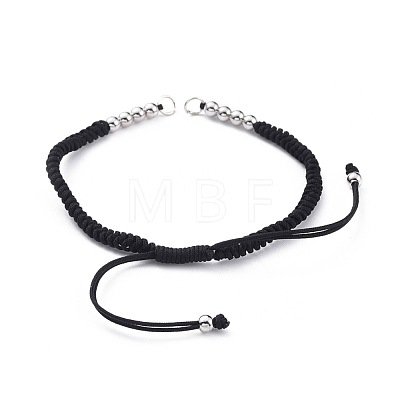 Adjustable Nylon Thread Bracelet Making AJEW-JB00513-05-1