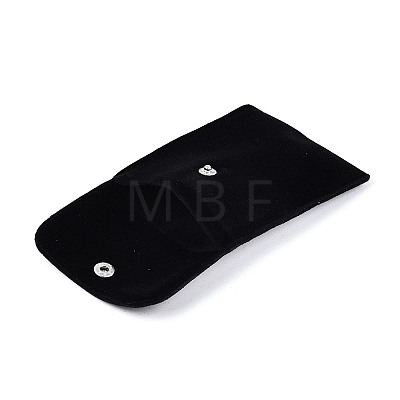 Double-Sided Velvet Jewelry Rectangle Bags for Earrings Rings Bracelets Necklaces TP-N004-01E-1