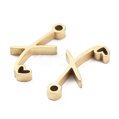 304 Stainless Steel Charms STAS-M327-02G-X-1