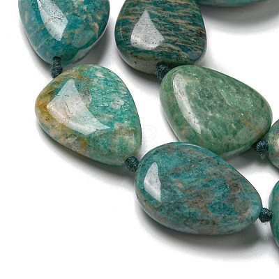 Natural Amazonite Beads Strands G-F645-02A-1