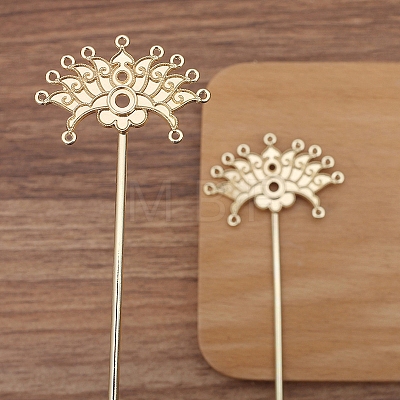 Alloy Enamel Hair Stick Finding PW-WG8155A-05-1