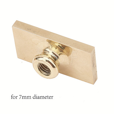 Wax Seal Brass Stamp Head AJEW-WH0215-045-1