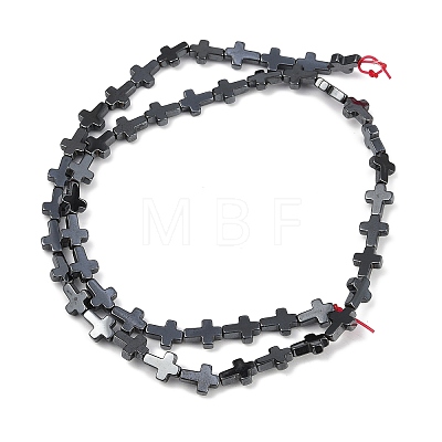 Synthetic Non-magnetic Hematite Beads Strands G-K375-F02-01-1