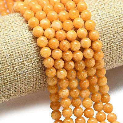 Natural Malaysia Jade Beads Strands G-L645-A01-4mm-10-1