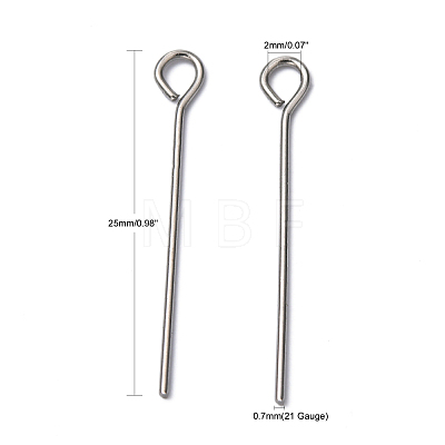 304 Stainless Steel Eye Pin STAS-R045-25mm-1
