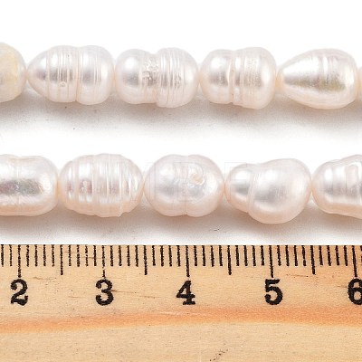 Natural Cultured Freshwater Pearl Beads Strands PEAR-P062-14B-1