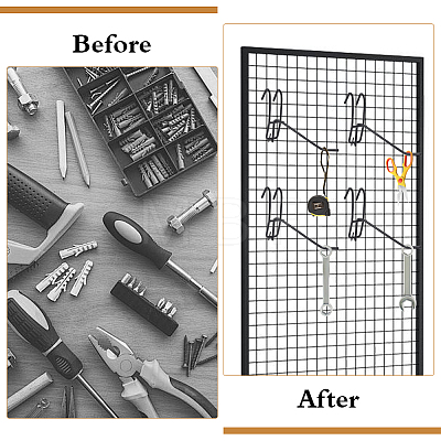 50Pcs Iron Pegboard Hooks FIND-DL0001-04-1