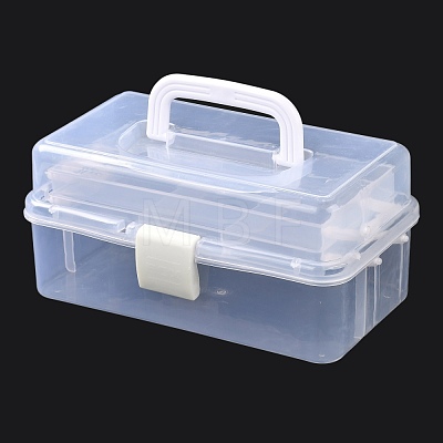 Rectangle Portable PP Plastic Storage Box CON-D007-01A-1