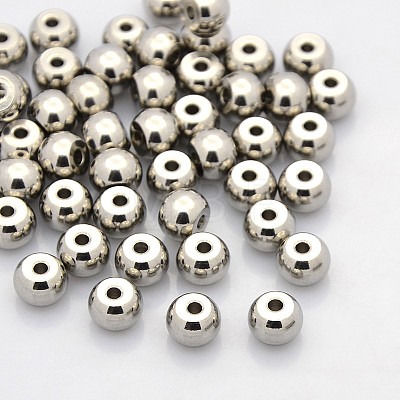 Rondelle 304 Stainless Steel Beads STAS-N044-20-1