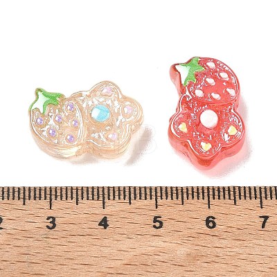 Plastic Enamel Beads KY-F025-04-1