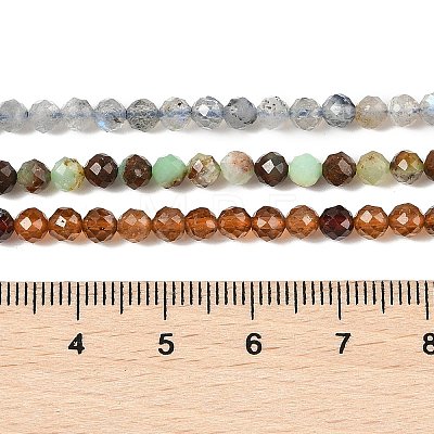 Natural Mixed Gemstone Beads Strands G-G161-A15-03-1