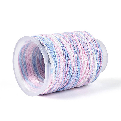 35M Segment Dyed Macrame Cotton Cord OCOR-T017-06F-1