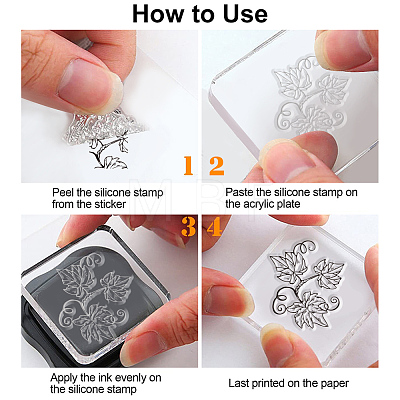 Custom PVC Plastic Clear Stamps DIY-WH0448-0492-1