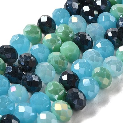 Glass Beads Strands EGLA-A034-M10mm-58-1