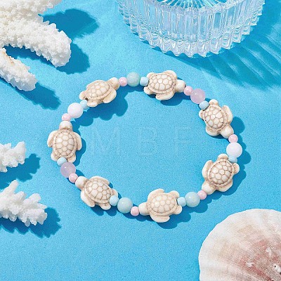 Ocean Theme Kids Bracelet BJEW-JB09949-02-1