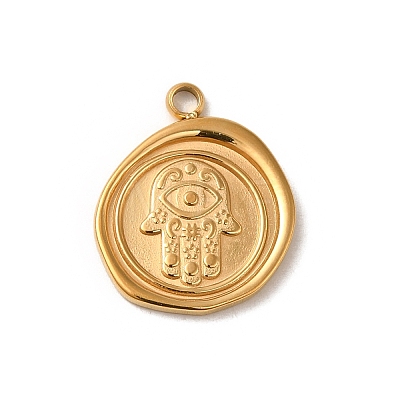 304 Stainless Steel Pendants STAS-L022-311G-1