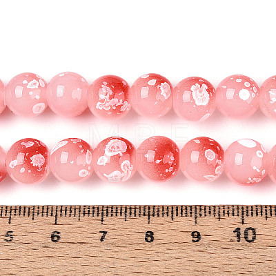 Baking Paint Glass Beads X1-DGLA-N015-10mm-03-1