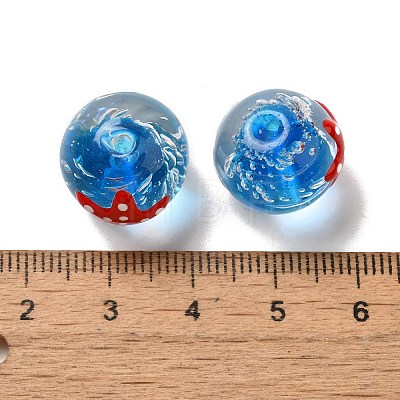 Handmade Lampwork Beads LAMP-G162-04A-1