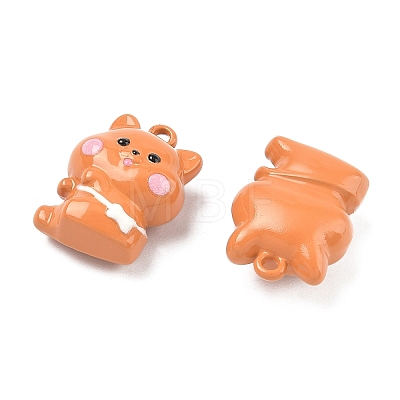 Baking Paint Alloy Pendants FIND-G109-02-1