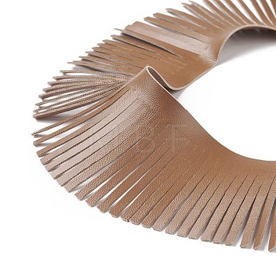 Imitation Leather Tassel Ribbons OCOR-XCP0001-48-1