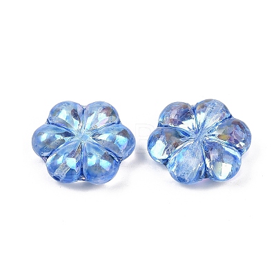Czech Pressed Glass Beads GLAA-I061-16A-1