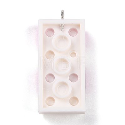 Resin Pendants RESI-E017-C12-1