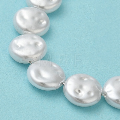 ABS Plastic Imitation Pearl Beads Strands KY-F021-06-1