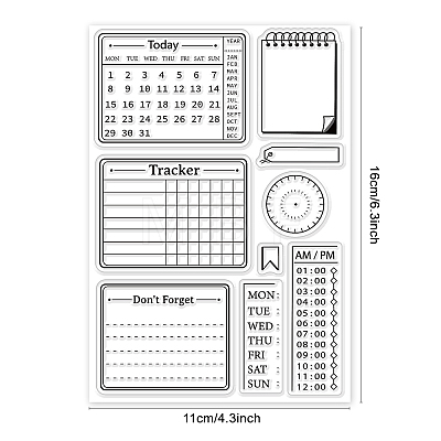 PVC Plastic Stamps DIY-WH0167-56-883-1