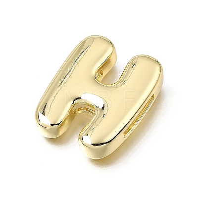 Brass Slide Charms KK-Z163-01G-H-1