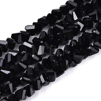 Opaque Glass Beads Strands X-GLAA-N019-4mm-01-1