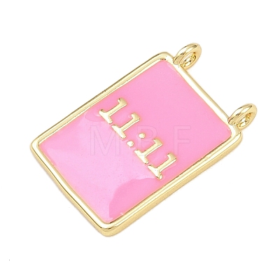 Brass Enamel Pendants KK-L251-01G-C02-1