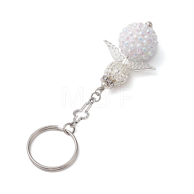 Seed Beads Keychain KEYC-MZ00013-01-1