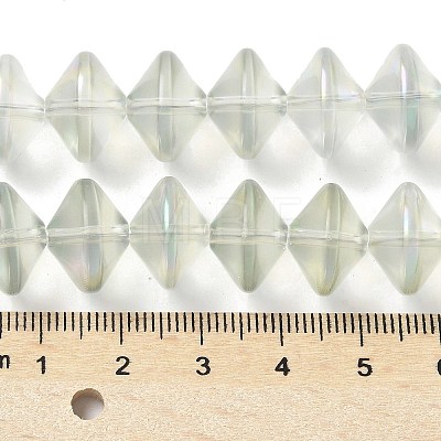Electroplate Glass Beads Strands EGLA-G038-01A-HR01-1