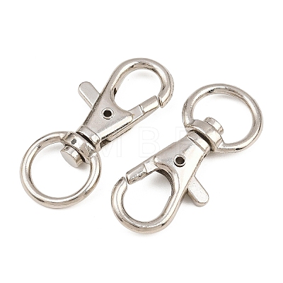 Zinc Alloy Swivel Clasps AL-CBAC079-18P-1