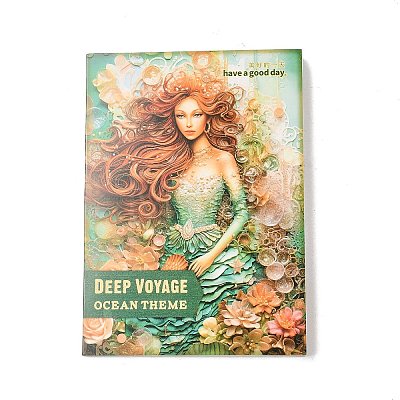 Ocean Theme Scrapbook Paper Pad Sets DIY-C082-01B-1