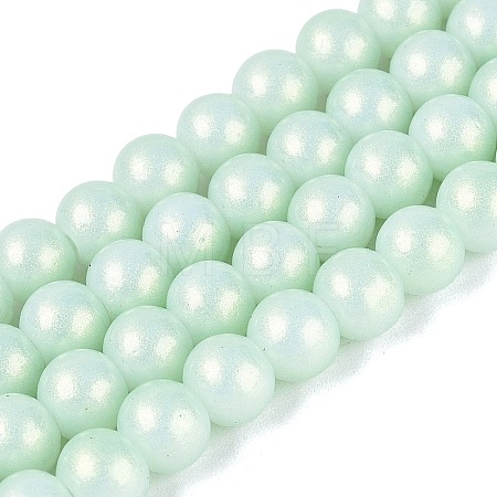 Baking Paint Glass Pearl Beads Strands DGLA-ZX001-05A-05-1
